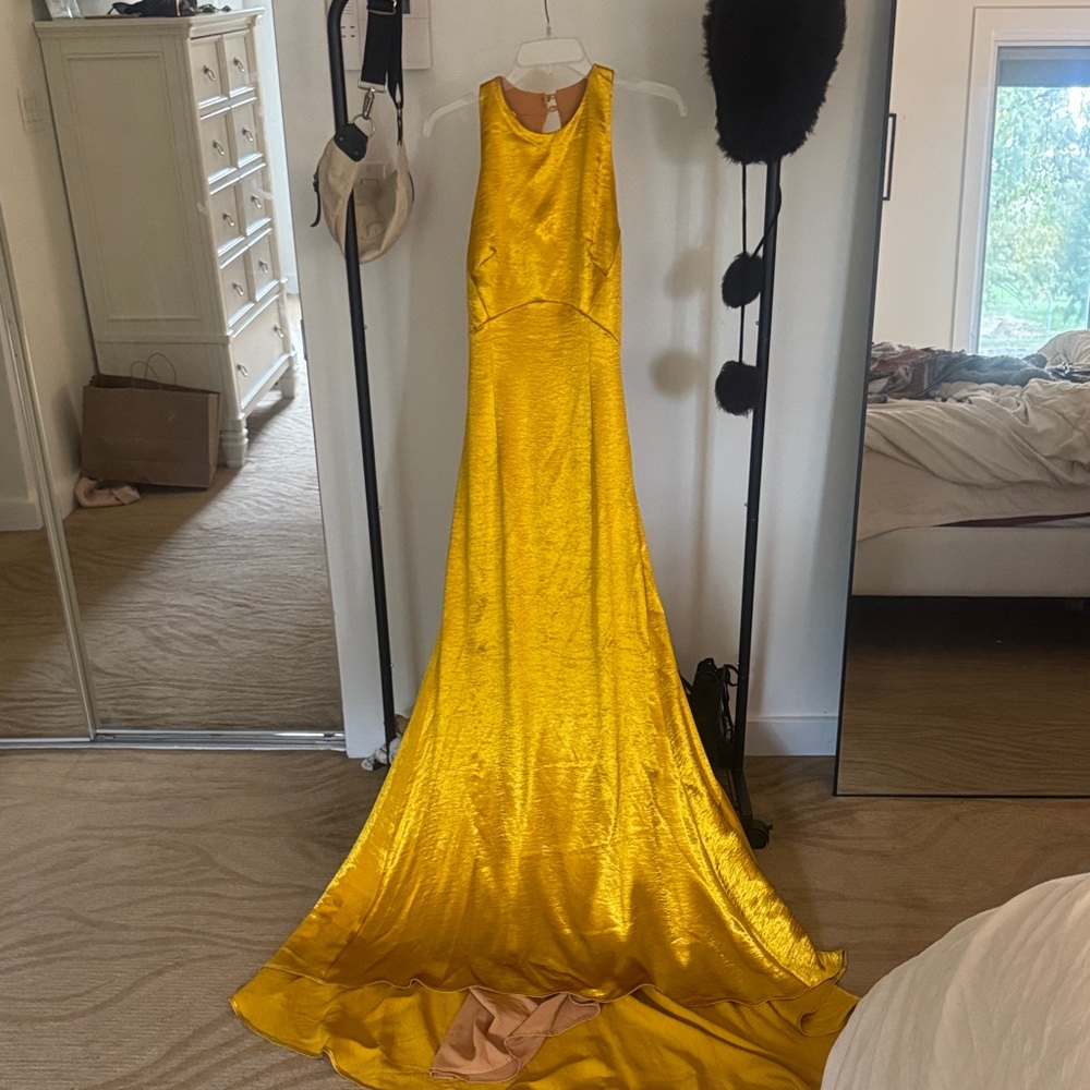 Radiant Yellow Maxi Dress